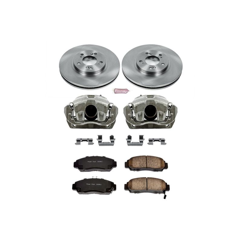 Power Stop 99-04 Acura RL Front Autospecialty Brake Kit w/Calipers - KCOE2309