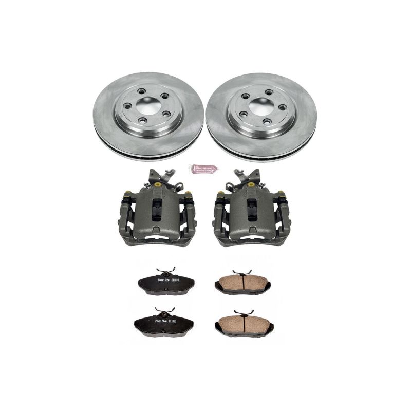 Power Stop 02-05 Ford Thunderbird Rear Autospecialty Brake Kit w/Calipers - KCOE1360