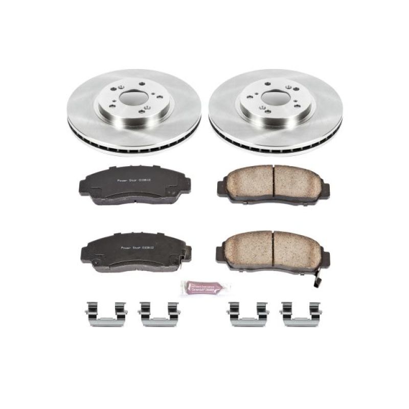 Power Stop 11-14 Acura TSX Front Autospecialty Brake Kit - KOE5392 Power Stop 11-14 Acura TSX Front Autospecialty Brake Kit - KOE5392