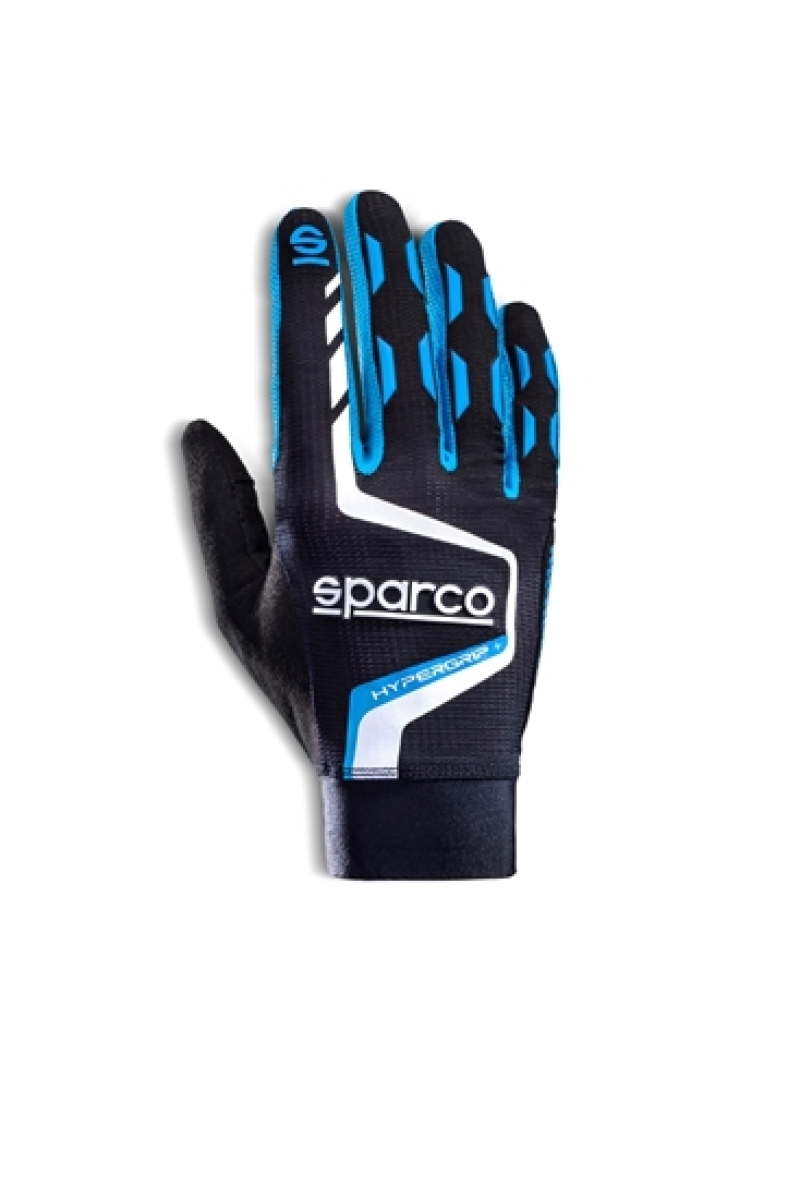 Sparco Gloves Hypergrip+ 12 Black/Blue - 00209512NRAZ