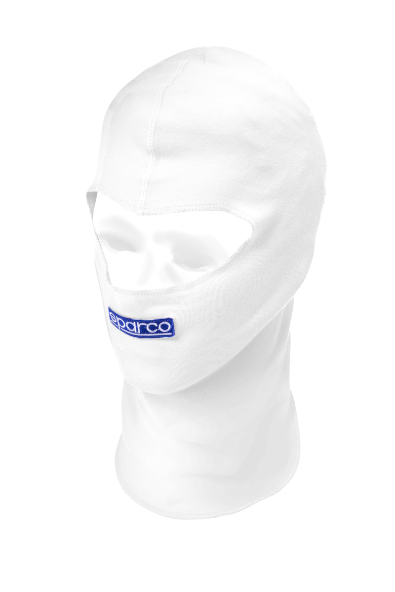 Sparco Head Hood 100 Percent Cotton White - 002201BI