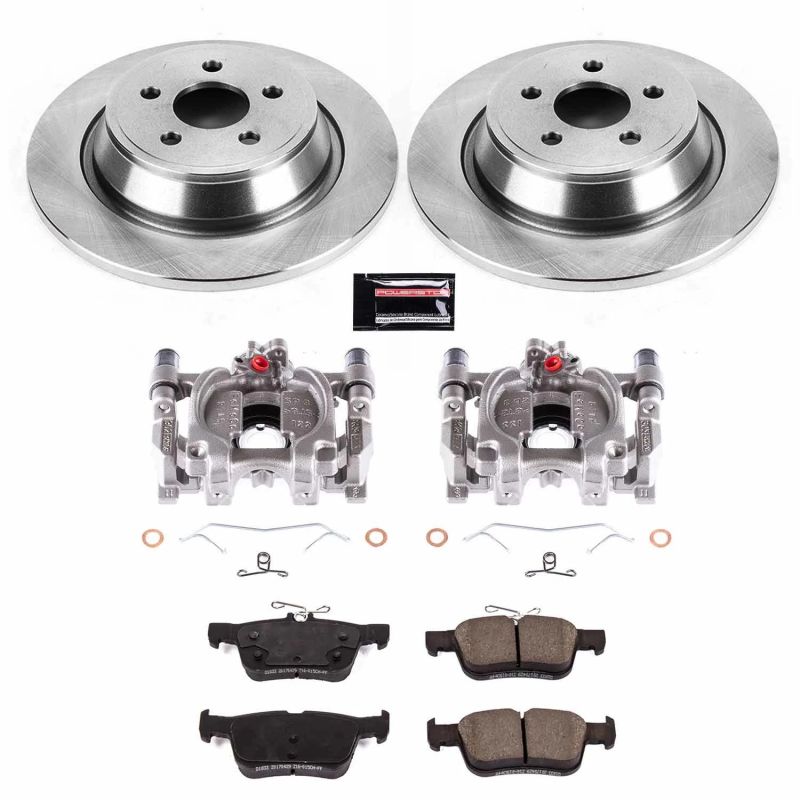Power Stop 17-18 Lincoln Continental Rear Autospecialty Brake Kit w/Calipers - KCOE7417
