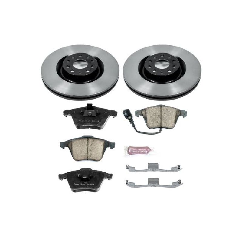 Power Stop 09-11 Volkswagen CC Front Autospecialty Brake Kit - KOE5425