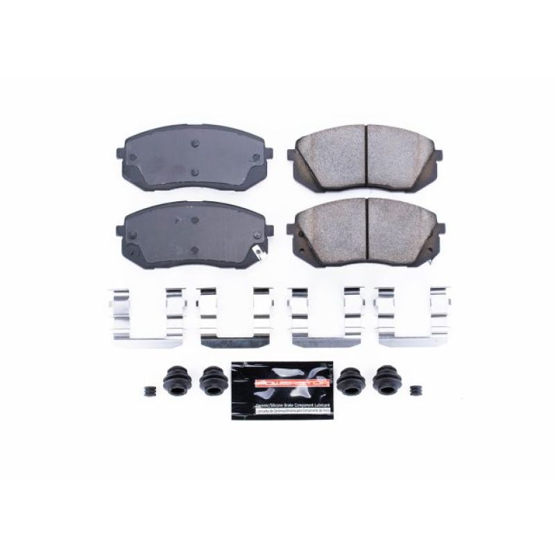 Power Stop 15-16 Hyundai Sonata Front Z23 Evolution Sport Brake Pads w/Hardware - Z23-1295