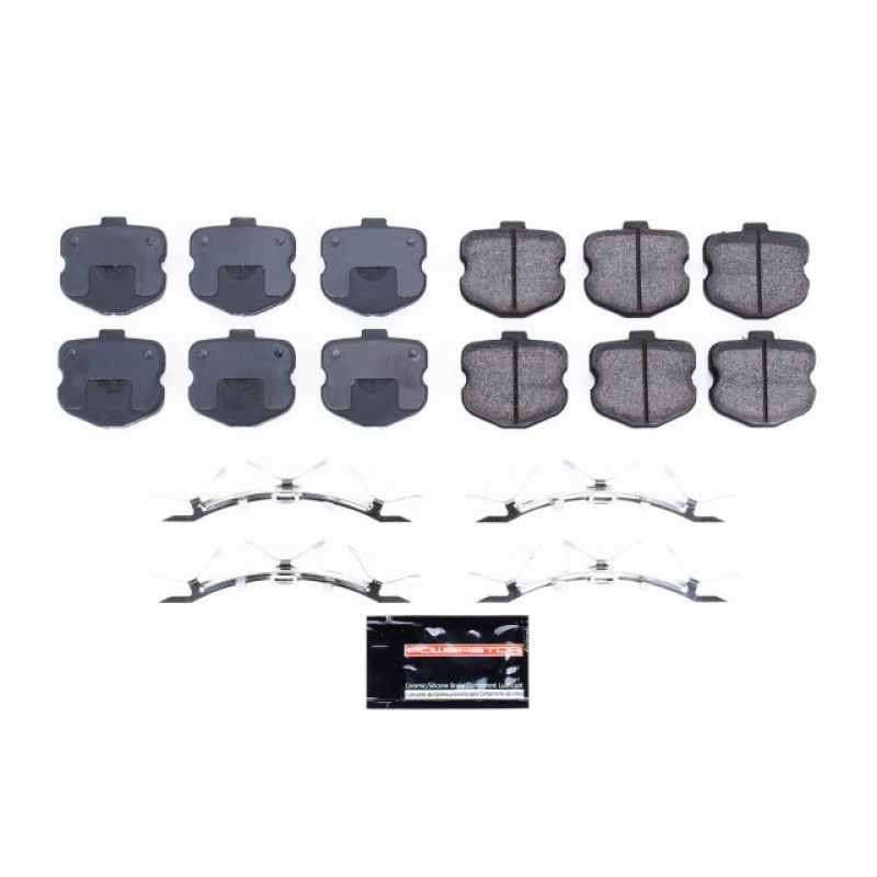 Power Stop 06-13 Chevrolet Corvette Front Z23 Evolution Sport Brake Pads w/Hardware - Z23-1185F