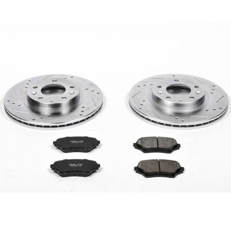 Power Stop 06-15 Mazda MX-5 Miata Front Z23 Evolution Sport Brake Kit - K4659