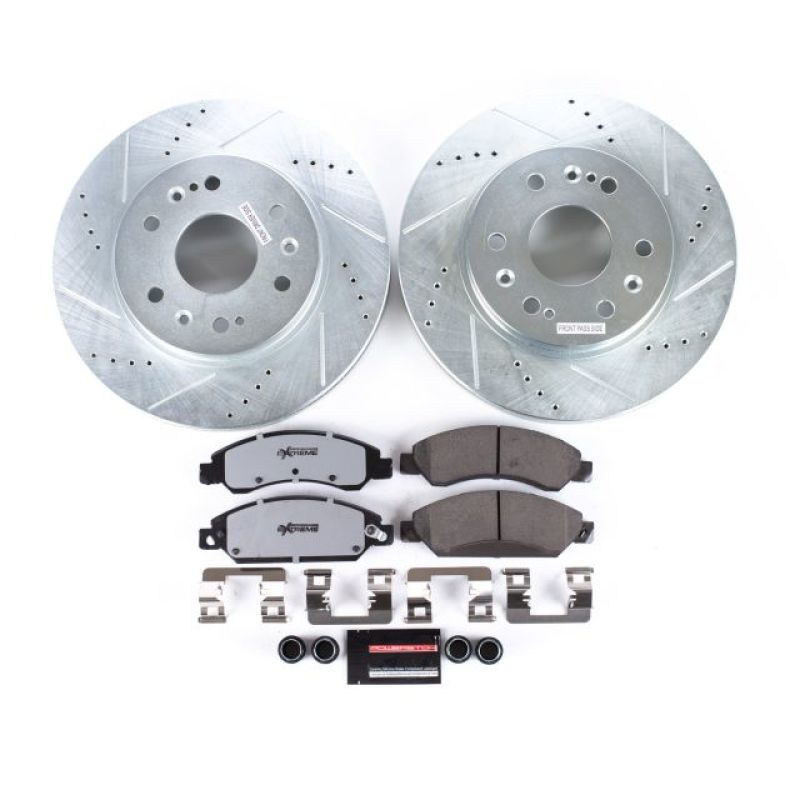 Power Stop 07-08 Cadillac Escalade Front Z36 Truck & Tow Brake Kit - K2067-36