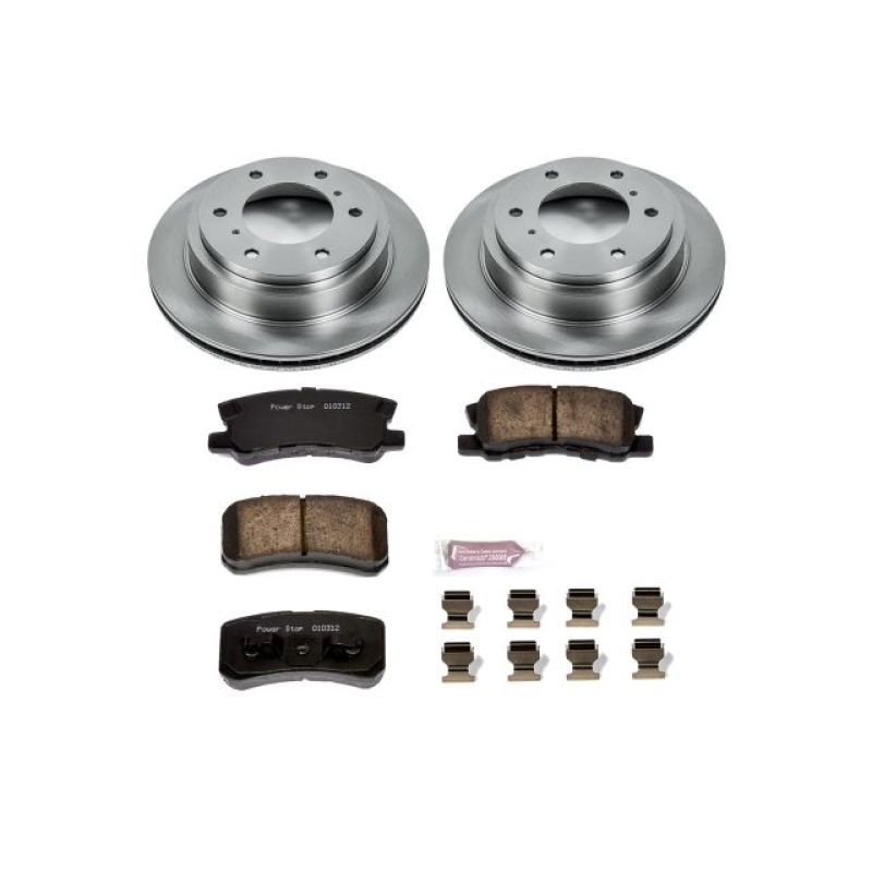 Power Stop 01-06 Mitsubishi Montero Rear Autospecialty Brake Kit - KOE3119