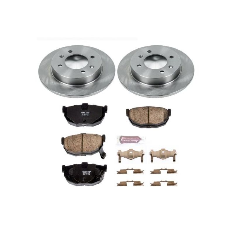 Power Stop 97-06 Hyundai Elantra Rear Autospecialty Brake Kit - KOE3106