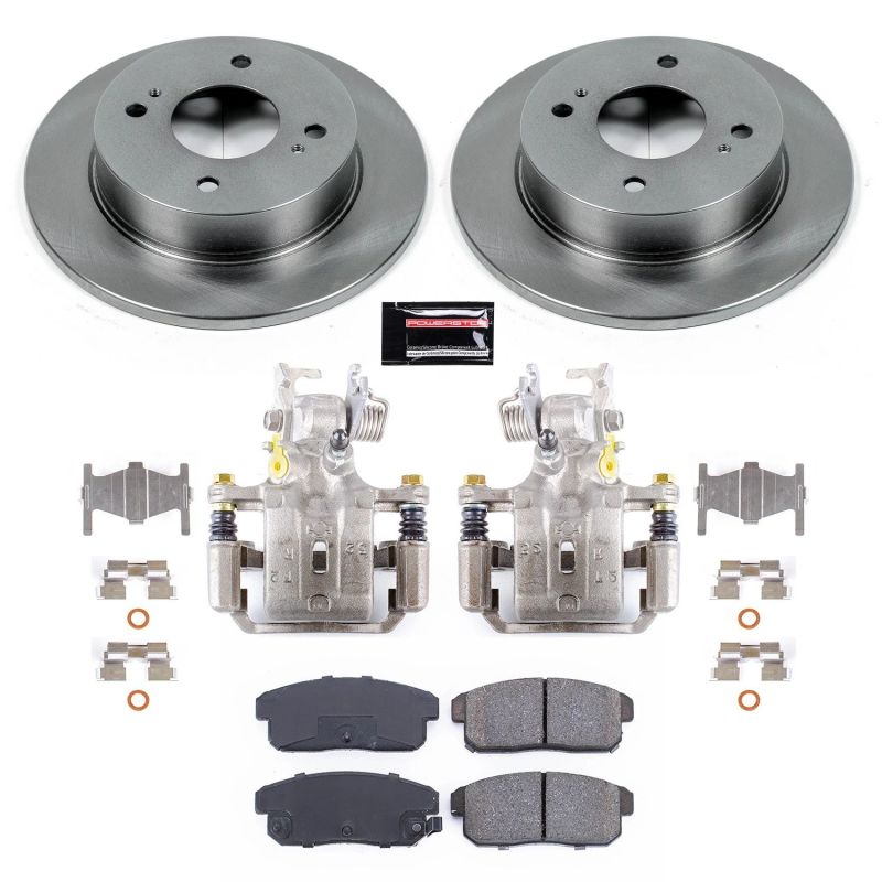 Power Stop 02-06 Nissan Sentra Rear Autospecialty Brake Kit w/Calipers - KCOE741A