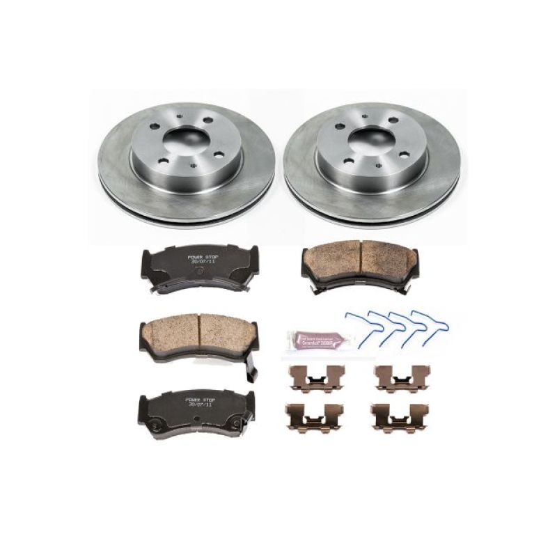 Power Stop 95-98 Nissan 200SX Front Autospecialty Brake Kit - KOE1170