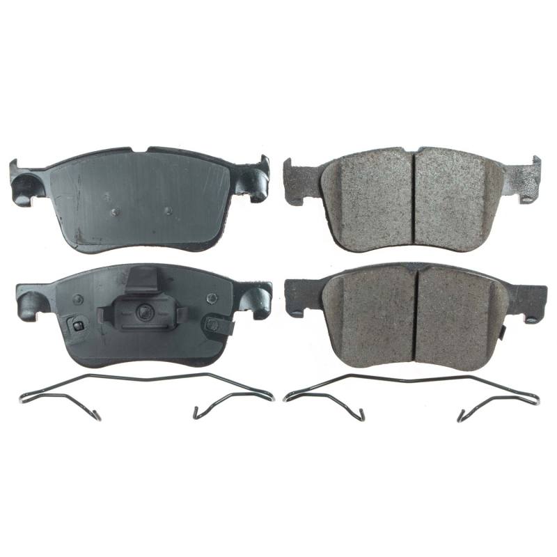 Power Stop 2021 Ford Bronco Sport Front Z17 Evolution Ceramic Brake Pads w/Hardware - 17-2300