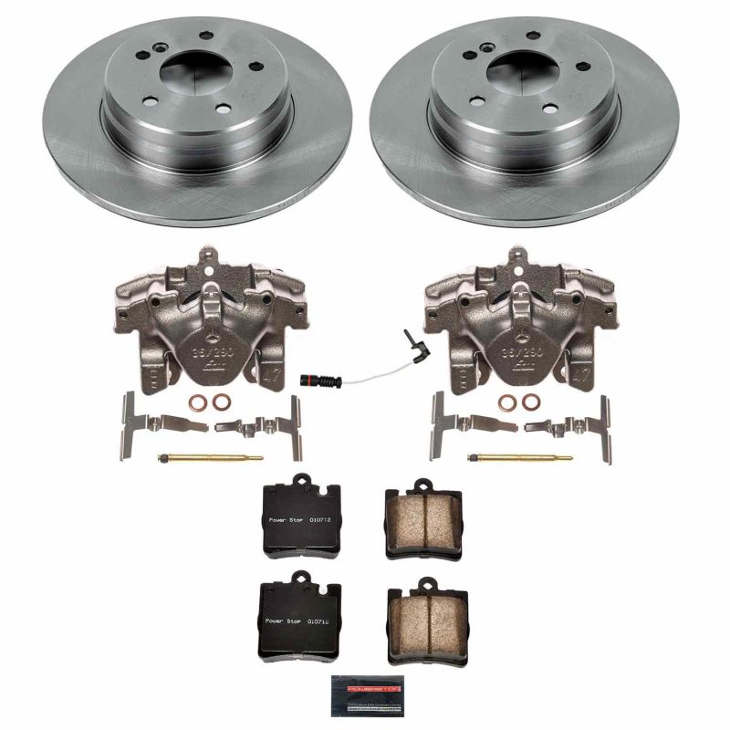 Power Stop 00-03 Mercedes-Benz CLK430 Rear Autospecialty Brake Kit w/Calipers - KCOE6697