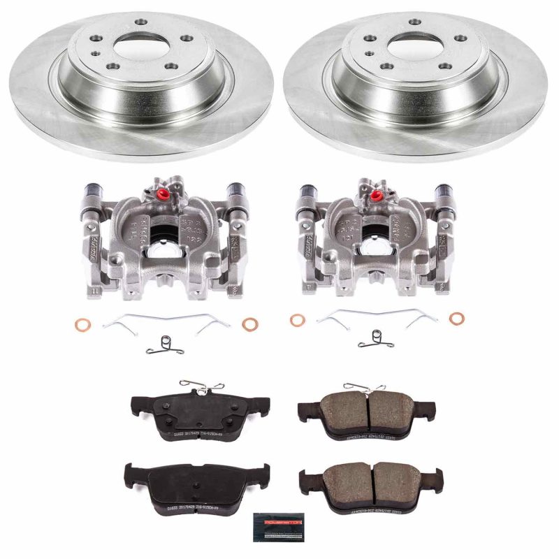 Power Stop 2020 Ford Fusion Rear Autospecialty Brake Kit w/Calipers - KCOE8533