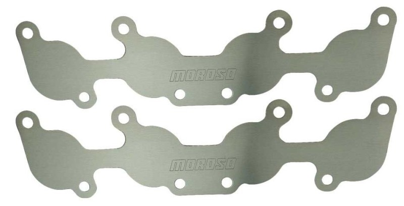 Moroso Ford 5.0 Coyote Exhaust Block Off Storage Plate - Pair - 25171