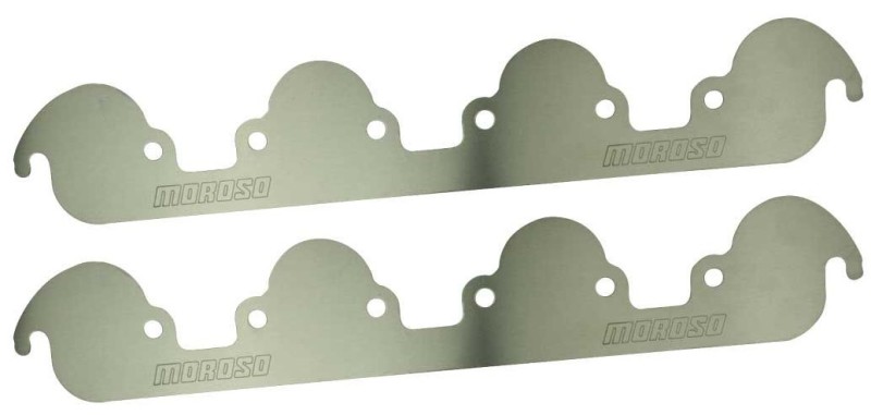 Moroso Big Block Ford 429-460 Exhaust Block Off Storage Plate - Pair - 25173