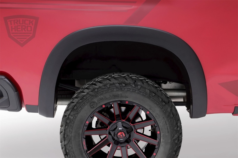 Lund 19-21 Chevy Silverado 1500 SX-Sport Textured Elite Series Rear Fender Flares - Black (2 Pc.) - SX140TB