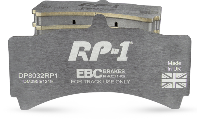 EBC Racing Alcon Mono4 Caliper RP-1 Race Front Brake Pads - DP8066RP1
