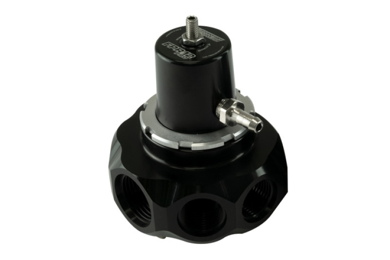 Turbosmart Fuel Pressure Regulator 12 Pro 5 Port EFI Suit -12AN - Black - TS-0404-1252
