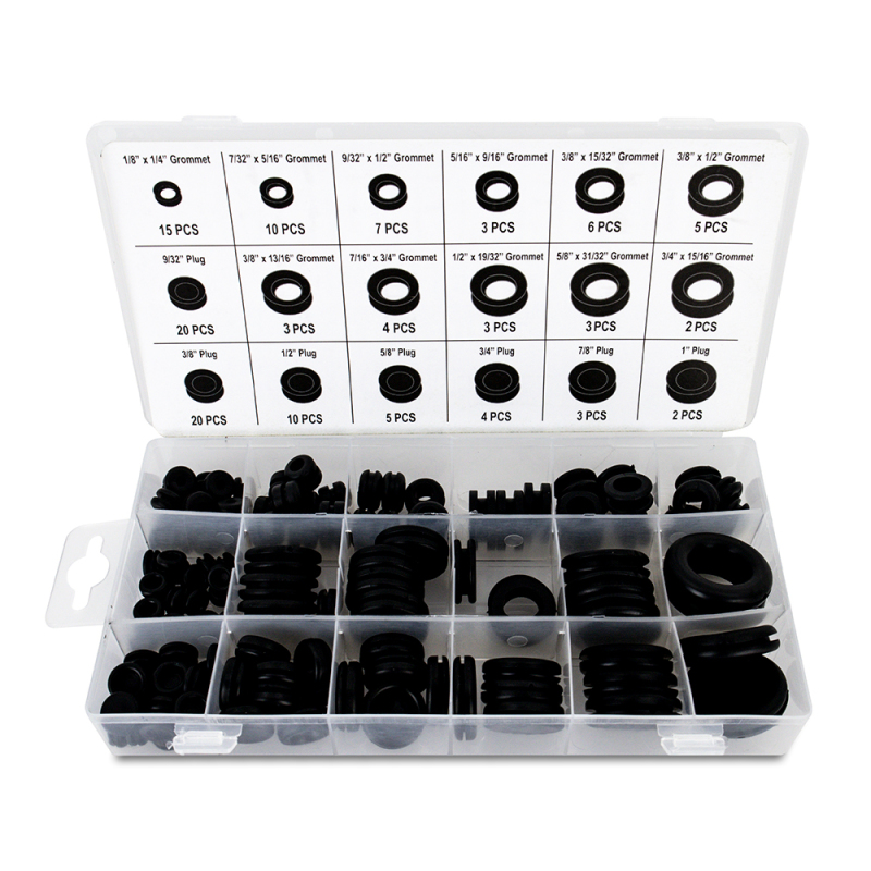 Mishimoto Rubber Grommet Assortment - 125Pc. - MMTL-GROM-125