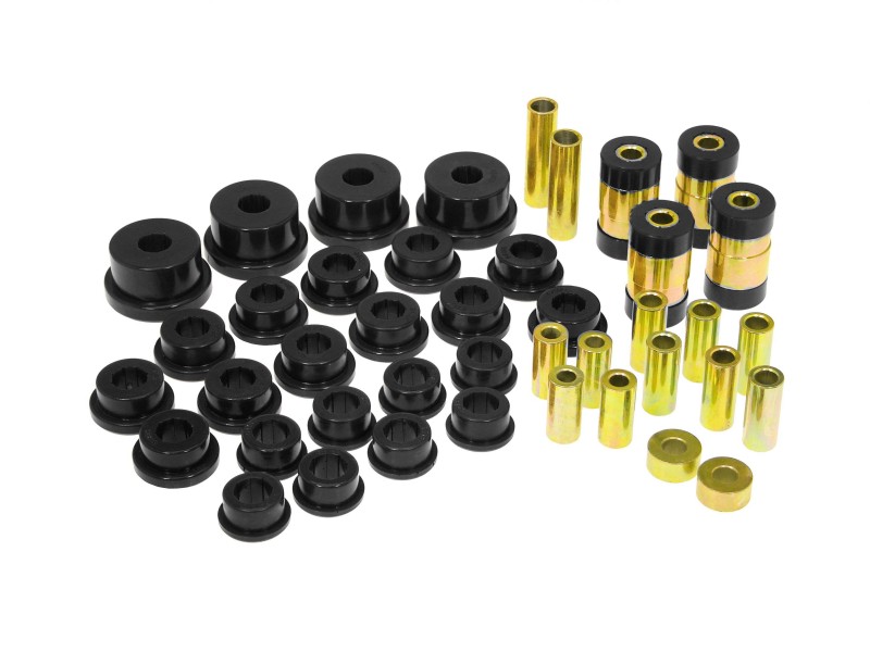 Prothane 95-99 Mitsubishi Eclipse Rear Upper/Lower Control Arm Bushings - Black - 13-301-BL