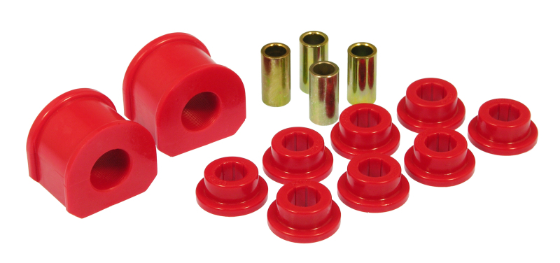 Prothane 70-98 Ford Truck S/B & E/L Bush - 1in (for 2in Frames / Eye to Eye End Links) - Red - 6-1117