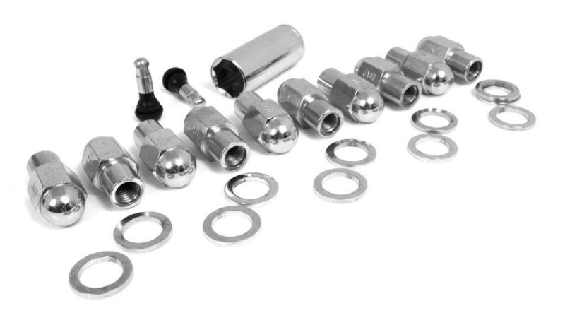 Race Star 14mmx2.0 Lightning Truck Closed End Deluxe Lug Kit - 10 PK - 601-1410-10