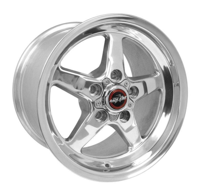 Race Star 92 Drag Star 15x10.00 5x4.50bc 7.25bs Direct Drill Polished Wheel - 92-510154DP