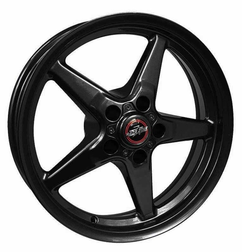 Race Star 92 Drag Star Bracket Racer 17x7 5x120BC 4.25BS Gloss Black Wheel - 92-770247B