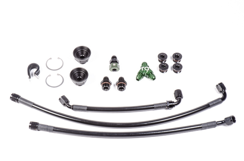 Radium Engineering Nissan VQ35HR & VQ37VHR Fuel Rail Plumbing Kit - 20-0469