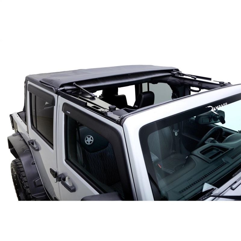 Rampage 2007-2018 Jeep Wrangler(JK) Unlimited Trailview Fastback - Black Diamond - 139835