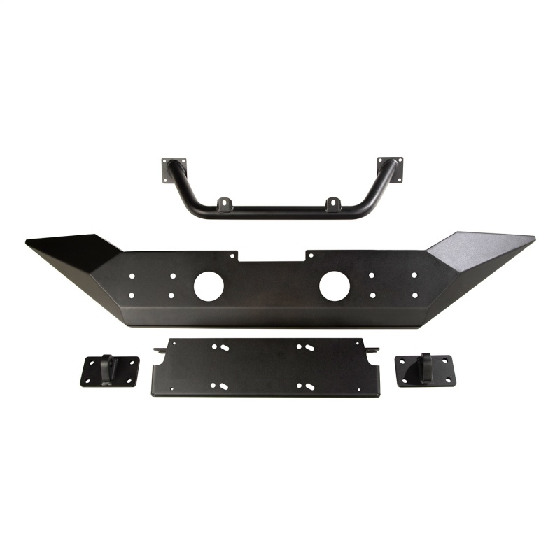 Rugged Ridge Spartan Front Bumper HCE W/Overrider 18-20 Jeep Wrangler JL/JT - 11548.41