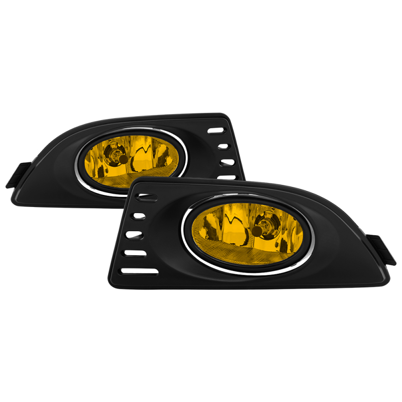 Spyder Acura RSX 05-07 OEM Fog Lights w/Switch Yellow FL-AR06-Y - 5020680