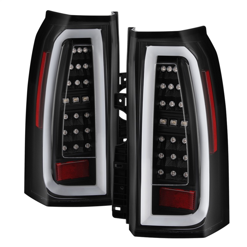 Spyder 15-17 GMC Yukon LED Tail Lights - Black (ALT-YD-GY15-LED-BK) - 5085702