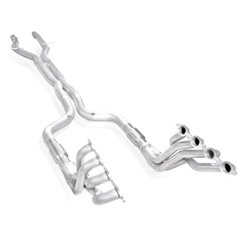 Stainless Works 2016-18 Cadillac CTS-V Sedan Headers 2in Primaries 3in Catted Leads Into X-Pipe - CTSV16HCAT