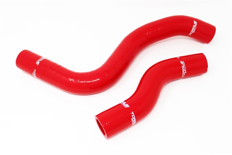 Torque Solution Silicone Radiator Hose Kit (Red) - 2017+ Honda Civic Type-R - TS-CH-461RD