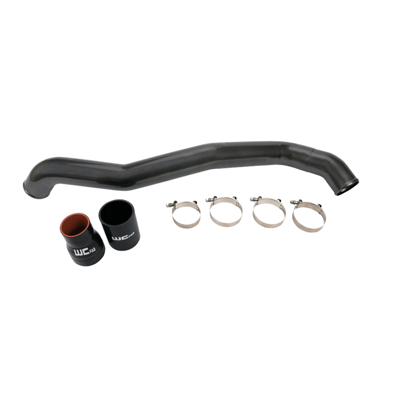 Wehrli 11-16 Chevrolet 6.6L LML Duramax Driver Side 3in Intercooler Pipe - Gloss White - WCF100353-GW