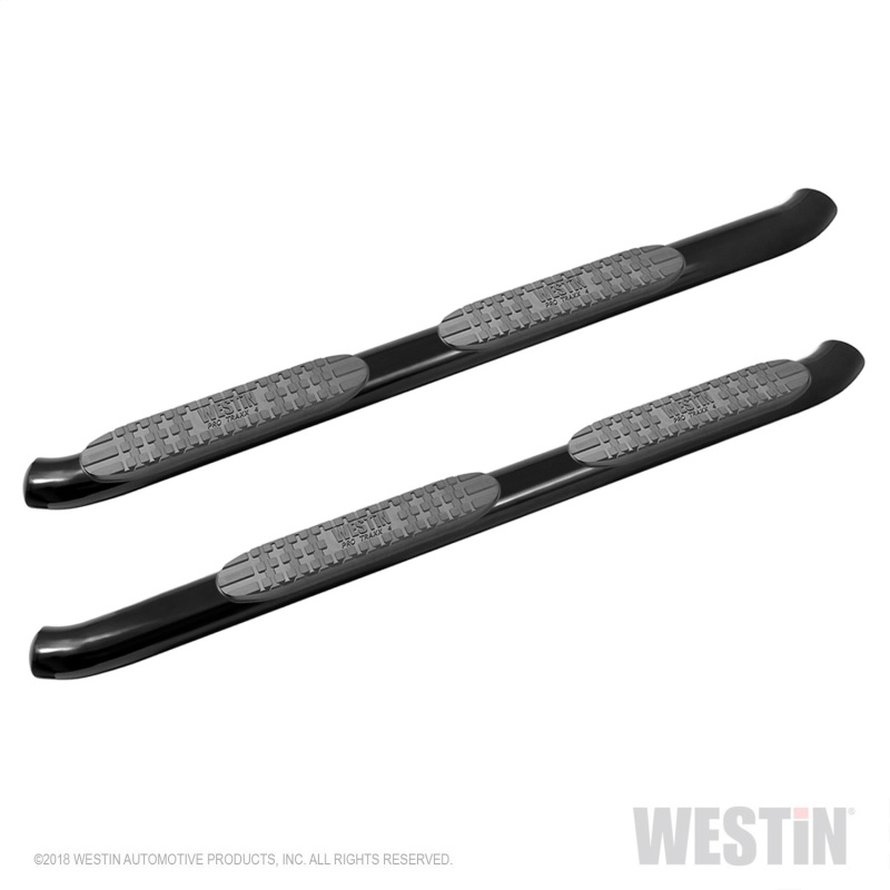 Westin 18-20 Jeep Wrangler JL Unlimited 4DR PRO TRAXX 4 Oval Nerf Step Bars - Textured Black - 21-24065