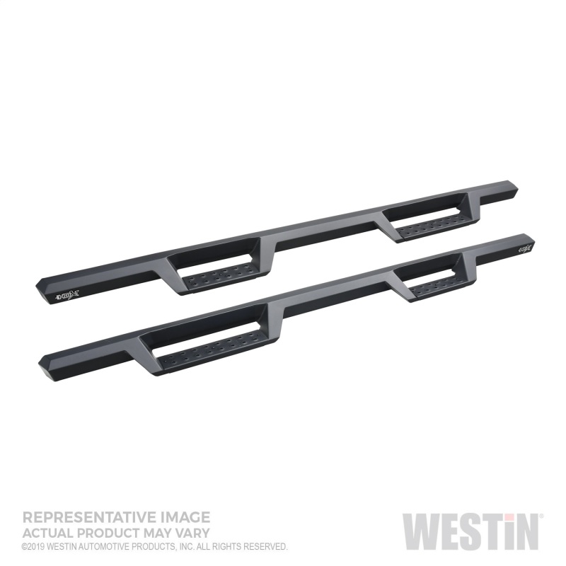Westin 19-20 Ford Ranger SuperCrew HDX Drop Nerf Step Bars - Textured Black - 56-14155