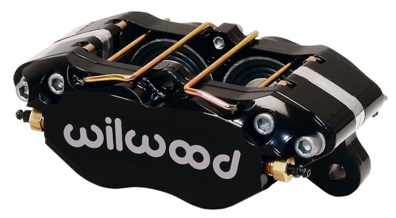 Wilwood Caliper-Dynapro Dust-Boot 5.25in Mount - Blk 1.38in Pistons .81in Disc - 120-11481