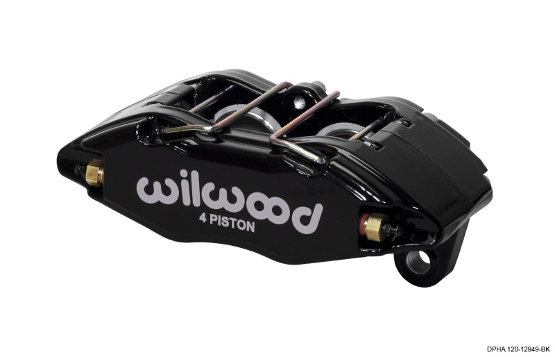 Wilwood Caliper-Dynapro Honda/Acura - Black Powder 1.62in Pistons .83in Disc - 120-12949-BK