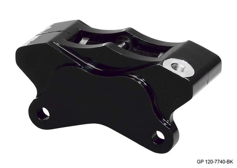 Wilwood Caliper-GP310 Black Rear 1.25in Pistons .25in Disc - 120-7740-BK