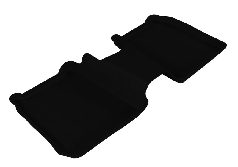 3D MAXpider 2009-2019 Ford Flex Kagu 2nd Row Floormats - Black - L1FR02121509