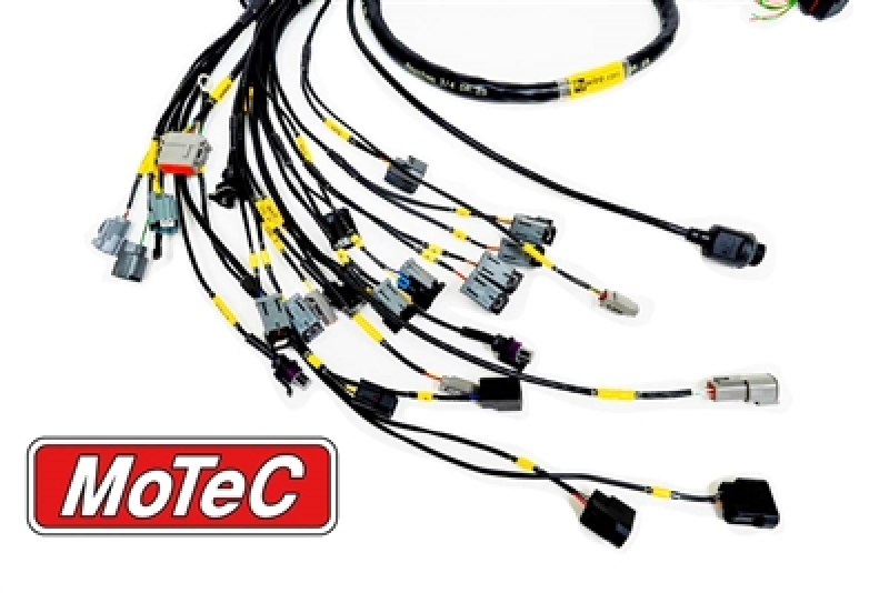 Rywire Honda K-Series (w/Motec M130 ECU) Eng Harness w/OBD2 Alt/EV14 Inj/AEM IAT & MAP (Adapter Req) - RY-K2-MOTEC-M130