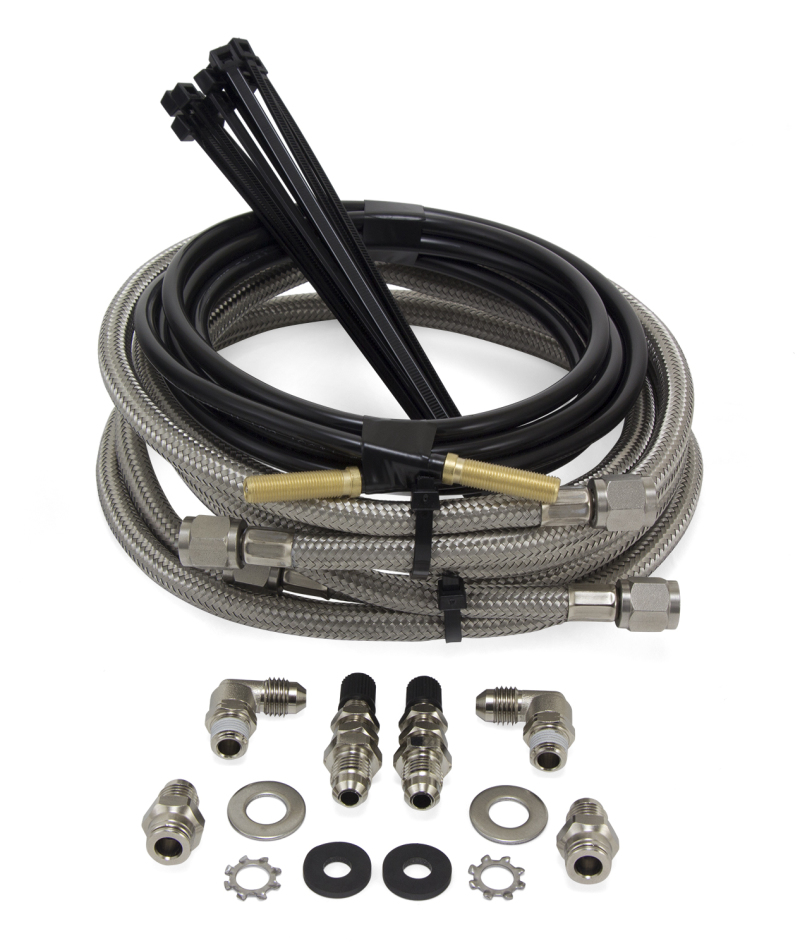 Air Lift Loadlifter 5000 Ultimate Plus Stainless Steel Air Line Upgrade Kit - 52300
