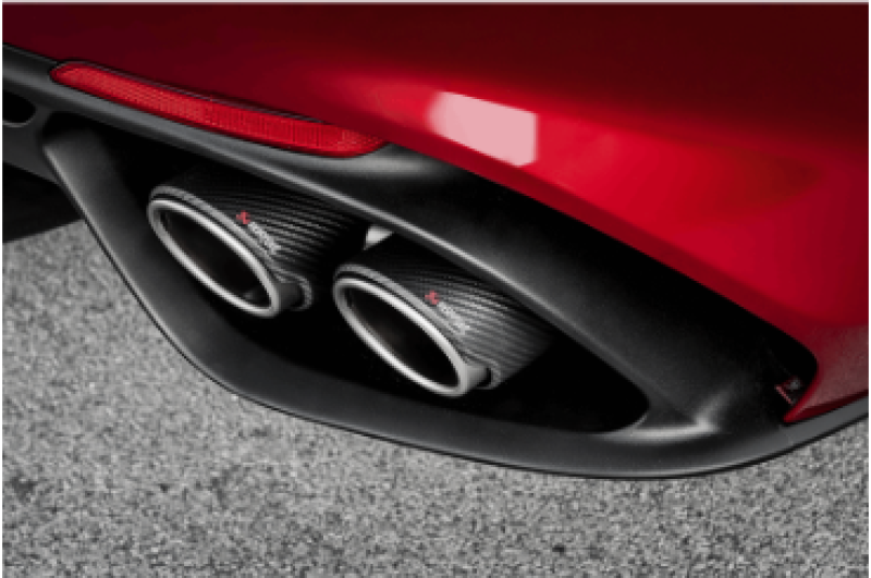 Akrapovic 17-19 Alfa Romeo Giulia Quadrifoglio Evolution Line Cat Back (Titanium) - S-AR/TI/1H