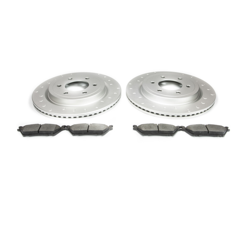 Alcon 19-20 Raptor/ 18-20 F-150 Pad & Rotor Kit (Use with Stock Calipers) w/ Elect Park Brake - Rear - BKR3430X1227