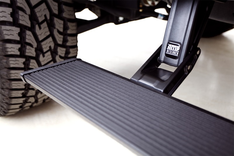 AMP Research 2019 Chevy Silverado 1500 Crew PowerStep Xtreme - Black (Incl OEM Style Illumination) - 78254-01A
