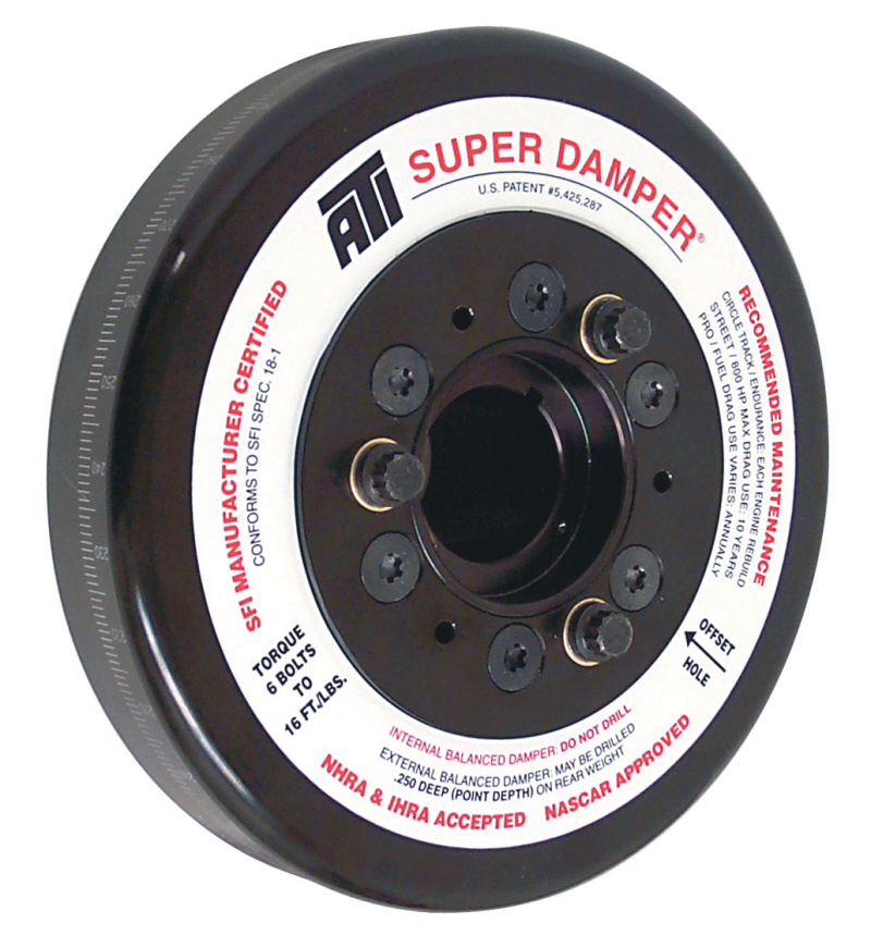 ATI Damper - 8.074in - Steel - Chevy BB - 3 Ring - 1Pc - ATI917062