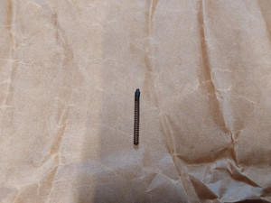 VZ 61 controlling lever spring & controlling lever rest